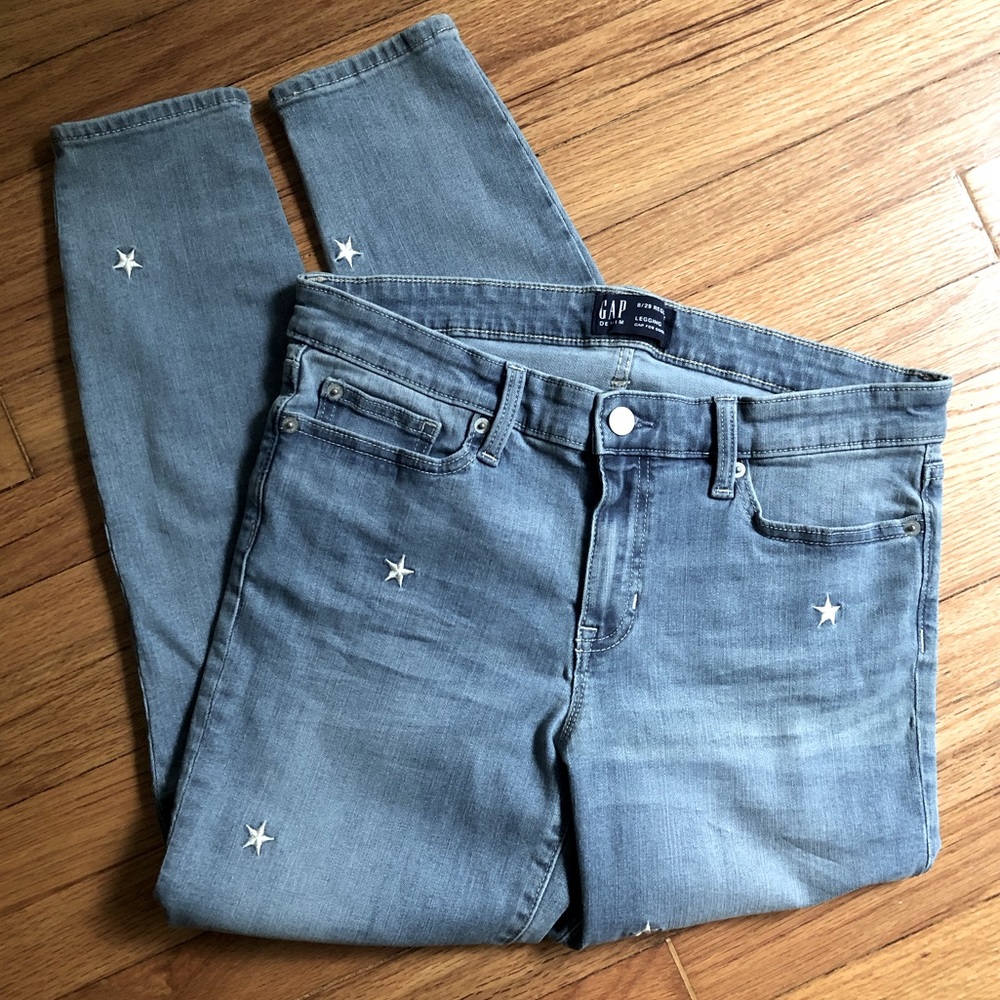 Gap Jeans with Silver Stars